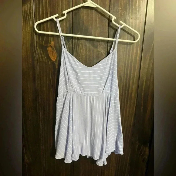 Hyfve Striped Tank-Open Back-Size:Medium - Picture 3 of 8
